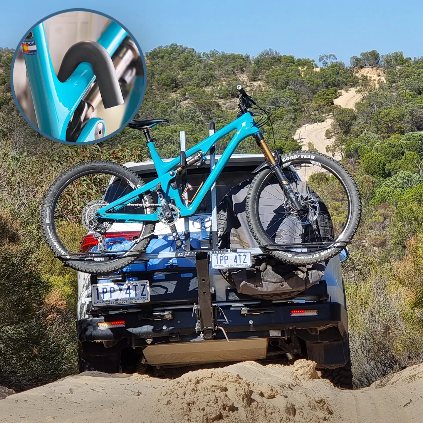 iSi Two Bike Carrier + Vehicle Mount System