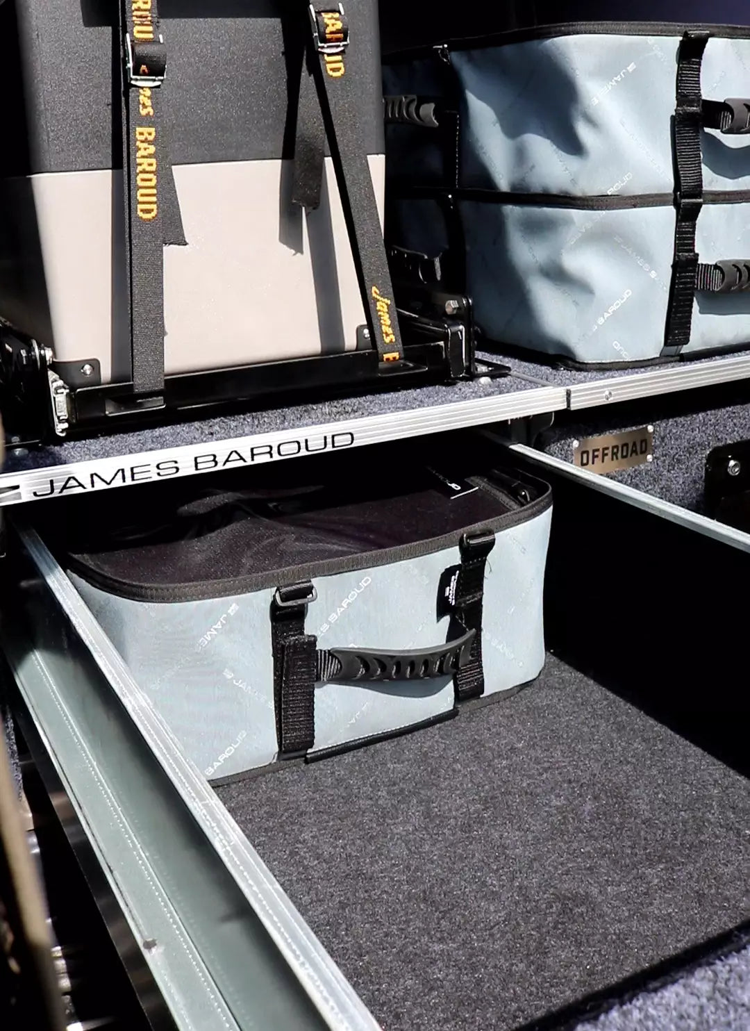 James Baroud Rooftop Tent Storage Boxes / Coffee or Card Table