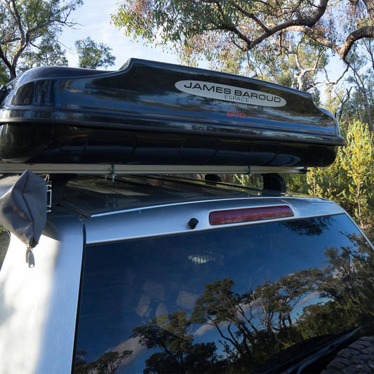 James Baroud Space Hardshell Clamshell Rooftop Tent