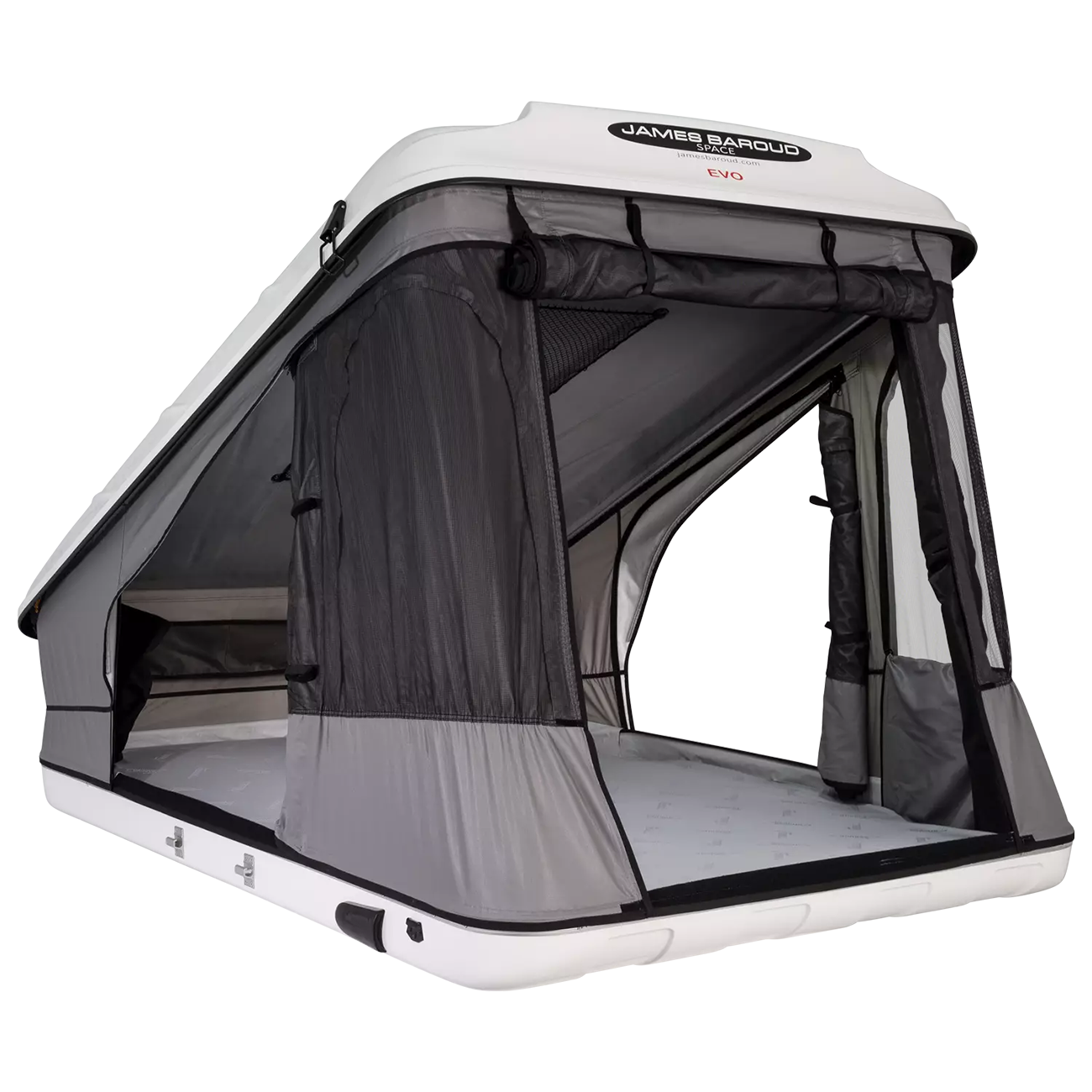 James Baroud Space Hardshell Clamshell Rooftop Tent