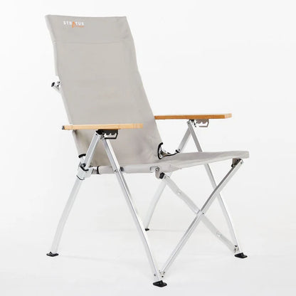 Stratus All-Day Reclining Camp Chair (Stone)