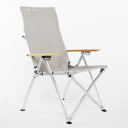 Stratus All-Day Reclining Camp Chair (Stone)