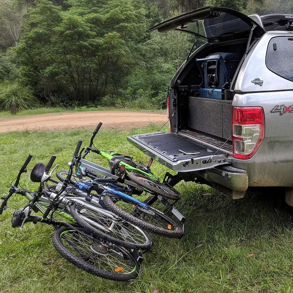 iSi Four Bike Carrier + Vehicle Mount System – Melbourne Rooftop Tents