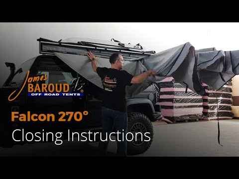james baroud markise 270 James Baroud Falcon 270 Rooftop Tent Awning – Melbourne Rooftop Tents